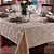 Toalha Mesa Retangular Jacquard 4 Lugares - Imagem 2