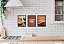 QUADRO CAFÉ - KIT 3 - Imagem 1