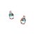 Conjunto Azul Cristal Pedra Oval - Imagem 7