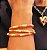 Mix Pulseiras Beads Canudinhos Coloridos - Imagem 2