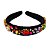 Tiara Veludo Base Larga Colorful - Imagem 1