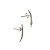 Brinco Ear hook Mini Prata - Imagem 3