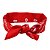 Lenço Tipo Bandana Vermelho - Imagem 1