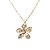 Colar Flor Dourado - Imagem 1