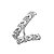 Piercing Fake Duo  Prata - Imagem 2