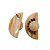 Brinco Leque Resina Off White - Imagem 2