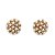 Brinco Pastilha Pérolas com Strass - Imagem 2