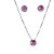 Conjunto Pedra Rosa Cristal - Imagem 5
