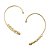 Brinco Ear Cuff Fake Setas - Imagem 2