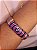 Pulseira Olho Esmaltada Roxo e Azul Marinho - Imagem 2