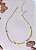 Choker Fita Cubos Cristal - Imagem 2