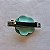 Broche Camélia Verde Menta - Imagem 2