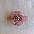 Broche Camélia Rosa - Imagem 3