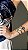 Bracelete Olho Grego Azul Marinho - Imagem 1