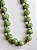 Colar Esferas Resina Verde Mescla - Imagem 2