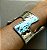 Bracelete Maxi Orgânico Prata - Imagem 1