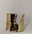 Bracelete Maxi Orgânico Dourado - Imagem 2