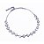 Choker Coração Vazado - Imagem 1
