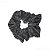 Scrunchie em Veludo Listrado Preta - Imagem 1