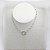 Choker Mini Esferas com Pingente Círculo em Zircônias - Imagem 2