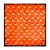 Lenço laranja Flamingos - Imagem 3