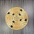 Porta panela de Capim Dourado. Sousplat 20 cm (6 unidades). Código SO7. - Imagem 1
