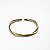 Pulseira Capim Dourado e Fio Branco PL52 - Hipoalergênico - Imagem 1