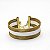 Pulseira Capim Dourado e Fio Branco PL2- Hipoalergênico - Imagem 2