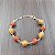 Pulseira Capim Dourado c/ Pedra Sol Cód. P412 - Hipoalergênico - Imagem 2