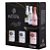 KIT MINI ESPUMANTES MONTE PASCHOAL MOSCATEL 187ML - Imagem 1