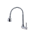 Torneira Gourmet 100% Metal Aço Inox Tubo Flexível Cozinha Parede Duplo Jato C-61 1/4v. 1178 - Imagem 1