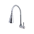 Torneira Gourmet para Cozinha 100% Metal Max Tubo Flexível Cônico Duplo Jato Parede C-61 1/4v - Imagem 3