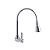 Torneira Gourmet para Cozinha 100% Metal Max Tubo Flexível Cônico Duplo Jato Parede C-61 1/4v - Imagem 5