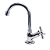 Torneira Inox Bancada Metal Bica Móvel Pia Banheiro C-34 - Imagem 1