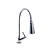Torneira Gourmet Metal Inox Tubo Flexível Cônico Duplo Jato Cozinha Mesa / Bancada Luxo C-51 Max - Imagem 4