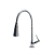 Torneira Gourmet Metal Inox Tubo Flexível Cônico Duplo Jato Cozinha Mesa / Bancada Luxo C-51 Max - Imagem 2