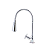 Torneira Gourmet Metal Inox Tubo Flexível Cônico Duplo Jato Cozinha Mesa / Bancada Luxo C-34 Max - Imagem 2