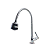 Torneira Gourmet Metal Inox Tubo Flexível Duplo Jato Cozinha Mesa / Bancada Luxo C-51 FP - Imagem 3