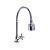 Torneira Gourmet Metal Inox Tubo Flexível Duplo Jato Cozinha Mesa / Bancada Luxo C-34 - Imagem 4