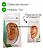 Orelha De Silicone Acupuntura Auricular - Auriculoterapia - COMPLEMENTAR - Imagem 2