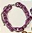 CHOCKER ROXO CHAIN - Imagem 1