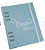 PLANNER ARGOLADO A5 14X21 COTTON AZUL - Imagem 1