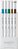 CANETA HIDROGRAFICA EMOTT VINTAGE COLORS 5PCS - Imagem 7