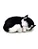 GATO TECIDO PRETO E BRANCO QUE RESPIRA - Imagem 1