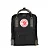 MOCHILA KANKEN PRETA ALCA LISTRADA - Imagem 1