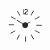 RELOGIO DE PAREDE BLINK PRETO - Imagem 4