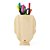 ORGANIZADOR PORTA OBJETOS EM MADEIRA BIBI 17CM - Imagem 5