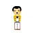 ESCULTURA DE MADEIRA KOKESHI FREDDIE MERCURY - Imagem 2