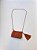 BOLSA MACRAME PESSEGO - Imagem 1