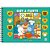 LIVRO PARA COLORIR COZY AND FLUFFY 22X16 CAPA VERDE - Imagem 1